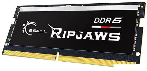 Оперативная память G.Skill Ripjaws 16ГБ DDR5 SODIMM 4800МГц F5-4800S4039A16GX1-RS