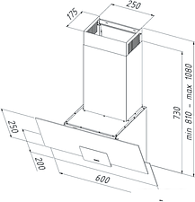 Кухонная вытяжка Akpo Omega eco 60 WK-4 (черный)