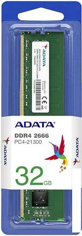 Оперативная память A-Data 8GB DDR4 PC4-21300 AD4U26668G19-SGN