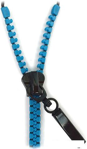 Наушники CBR Human Friends Zipper Blue