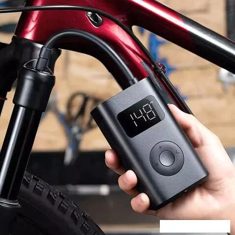 Велокомпрессор Xiaomi Mi Portable Electric Air Compressor 1S BHR5277GL