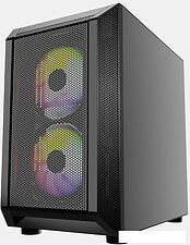 Корпус Powercase Mistral Micro H3B Mesh LED