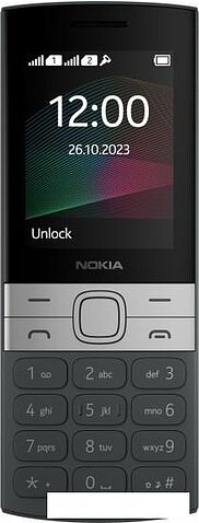 Кнопочный телефон Nokia 150 (2023) Dual SIM ТА-1582 (черный)
