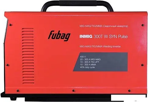 Сварочный инвертор Fubag INMIG 300T W SYN Pulse 31593 + горелка (31593.1)