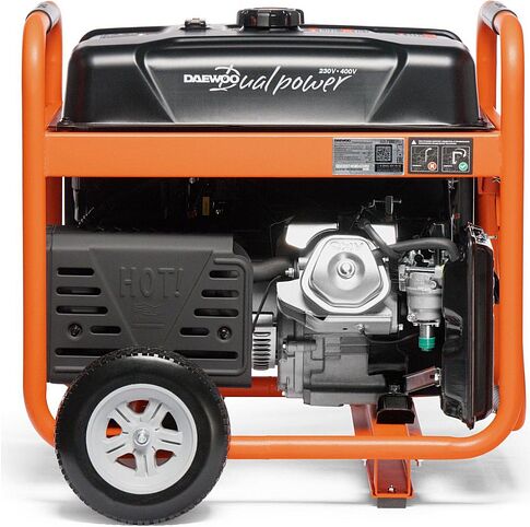 Бензиновый генератор Daewoo Power GDA 7500DPLi-3