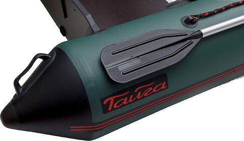 Моторно-гребная лодка Leader Boats Тайга-340 киль 0062872 (зеленый)