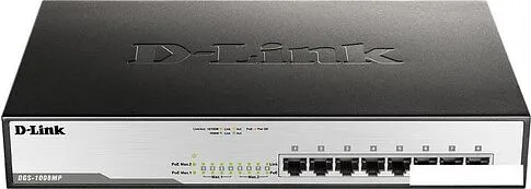 Коммутатор D-Link DGS-1008MP/A2A
