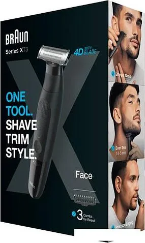 Триммер для бороды и усов Braun OneTool XT3100