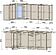 Готовая кухня Интерлиния Мила 12x20 (антрацит/серебро)