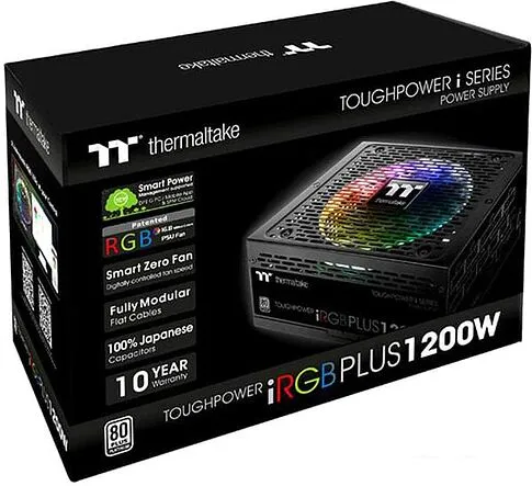 Блок питания Thermaltake Toughpower iRGB PLUS 1200W Platinum TT Premium Edition