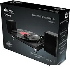 Виниловый проигрыватель Ritmix LP-240 (черный)