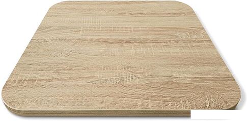 Журнальный столик Sheffilton SHT-TU29/H36/ЛДСП 60/60 (дуб сонома/черный муар)