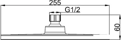 Верхний душ Maxonor Pure Life PL106-25-8