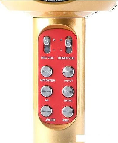 Микрофон Wster WS-1816 (золотистый)