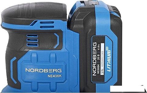 Эксцентриковая шлифмашина Nordberg NE436K (с 1-им АКБ)