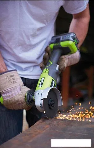 Угловая шлифмашина Ryobi R18AG-0