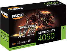 Видеокарта Inno3D GeForce RTX 4060 Twin X2 OC N40602-08D6X-173051N Видеокарта Inno3D GeForce RTX 4060 Twin X2 OC N40602-08D6X-173051N