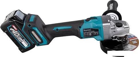 Угловая шлифмашина Makita GA005GM201 (с 2-мя АКБ)