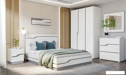 Комод Речицадрев Герда Р382.03 (сосна рокпорт лайт 543/титан)