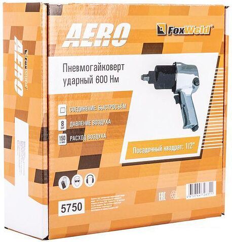 Пневматический гайковерт FoxWeld Aero 5750