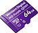 Карта памяти WD Purple SC QD101 microSDXC WDD064G1P0C 64GB