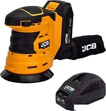 Эксцентриковая шлифмашина JCB 18OS-2XB-E (с 1-м АКБ)