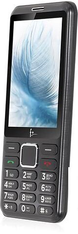 Кнопочный телефон F+ S350 (темно-серый)
