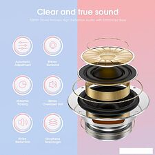 Наушники Onikuma X15 Pro Deer Ears (розовый)