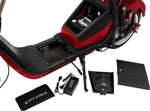 Электроскутер Yakama AP-H009-23 (красный)