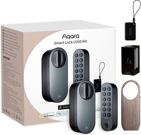 Дверной замок Aqara Smart Lock U200 Kit (черный)