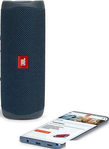 Беспроводная колонка JBL Flip 5 (синий)