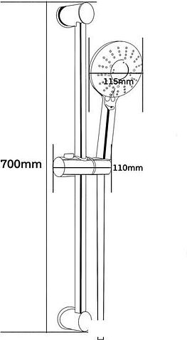 Душевой гарнитур  Voda VSS14