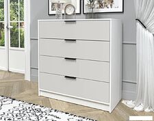 Комод Интерлиния Концепт КТ-К100 (персидский жемчуг/белый платинум)