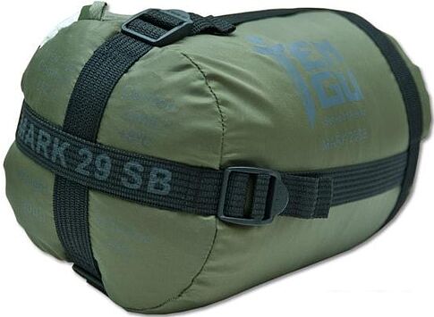 Спальный мешок Tengu Mark 29SB (правая молния, оливковый)