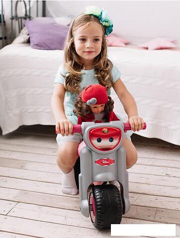 Каталка Полесье Мини-мото (розовый) [48233]