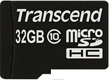 Карта памяти Transcend microSDHC Class 10 32 Гб + SD адаптер (TS32GUSDHC10) Карта памяти Transcend microSDHC Class 10 32 Гб + SD адаптер (TS32GUSDHC10)