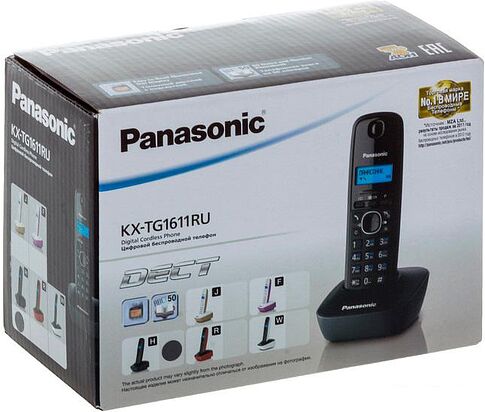 Радиотелефон Panasonic KX-TG1611RUH
