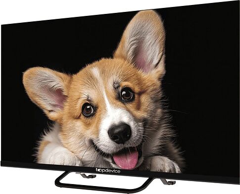 Телевизор Topdevice 32" SMART TV YаOS 03 (черный)