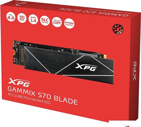 SSD ADATA XPG GAMMIX S70 Blade 4TB AGAMMIXS70B-8000G-CS