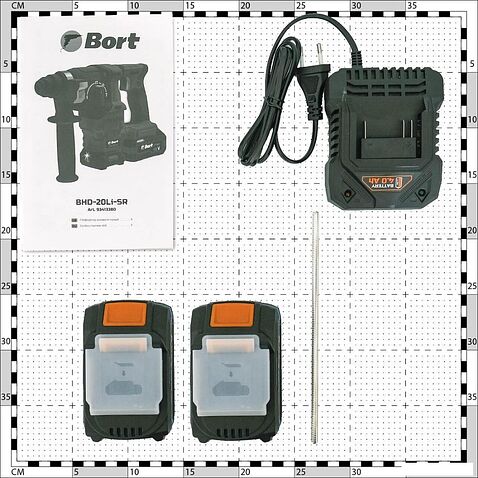 Перфоратор Bort BHD-20Li-SR 93413380 (с 2-мя АКБ, кейс)