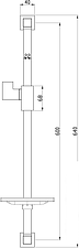 Душевая штанга Lemark LM8069C Душевая штанга Lemark LM8069C