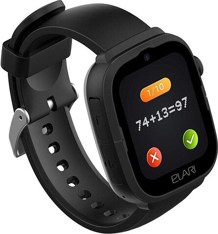 Детские умные часы Elari KidPhone 4G Go (черный)