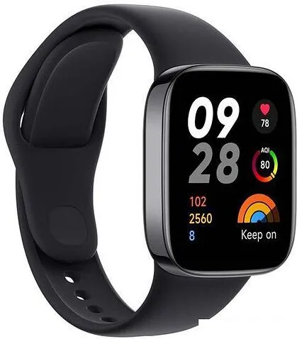 Умные часы Xiaomi Redmi Watch 3 Active (черный, международная версия)
