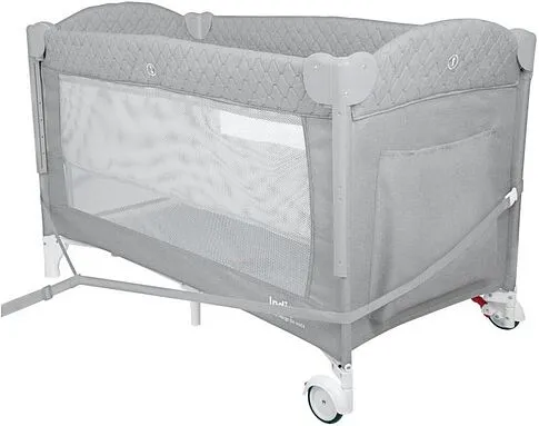 Манеж-кровать Indigo Bon-Bon (светло-серый)