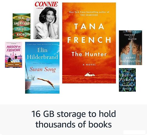 Электронная книга Amazon Kindle 2024 16GB Ad-supported (newest model, черный)