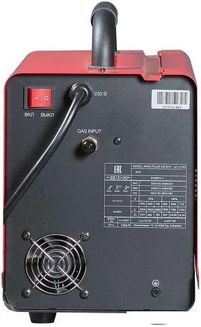 Сварочный инвертор Fubag Irmig Pulse 200 SYN 41385