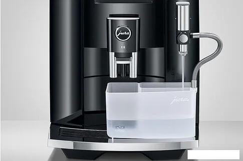 Эспрессо кофемашина JURA E8 Piano Black 15355
