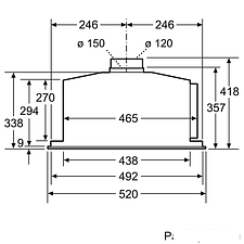 Кухонная вытяжка NEFF D55ML66N1