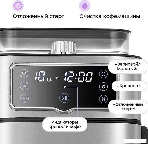 Капельная кофеварка Kitfort KT-7522