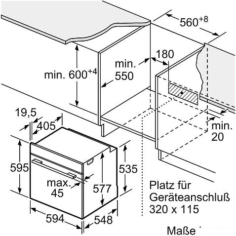 Электрический духовой шкаф Siemens iQ700 HB776G1B1